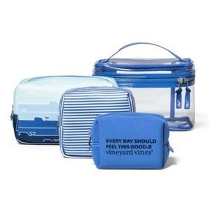 LIMITED ED. Target Vineyard Vines Cosmetic Bag Set